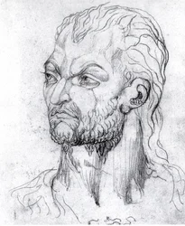 Visionäres Haupt von Owen Glendower